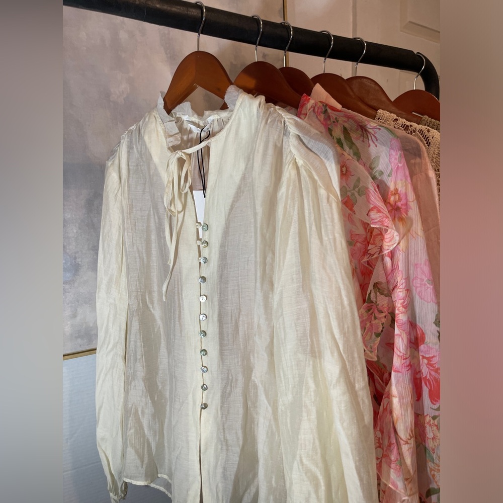 💫Zara ZW Collection Blouse💫 - Picture 6 of 11